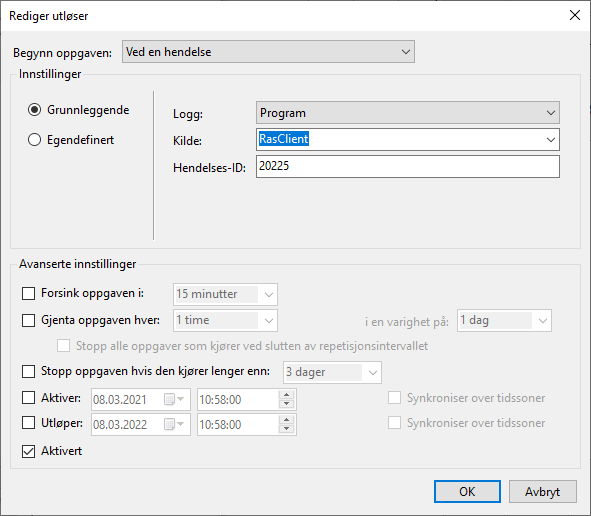 cannot connect to mapped drives vpn